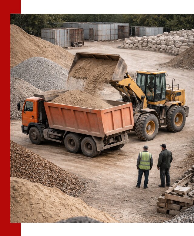 Доставка сыпучих смесей и смесей для стройки в Железнодорожном