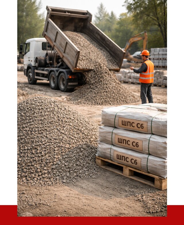 ЩПС С6 в Железнодорожном с доставкой от 2256 р. за куб | ПРОНЕРУДЖлз
