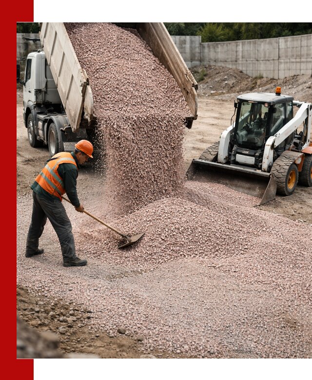 Крошка розовый гранит с доставкой в Железнодорожном от производителя