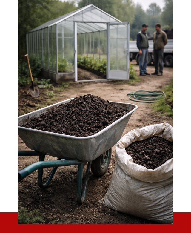 Чернозем для теплицы в Железнодорожном с доставкой от 1538 р. | ПРОНЕРУДЖлз