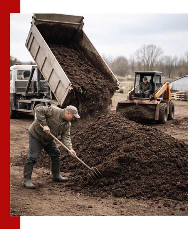 Доставка и продажа перегноя в железнодорожном быстро и дешево